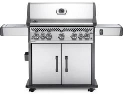 Napoleon Rogue SE 625 Edelstahl Gasgrill Mit Sizzle Zone Und Heckbrenner - SMART Deal Inkl. Grillfürst Grill Control - Modell 2023