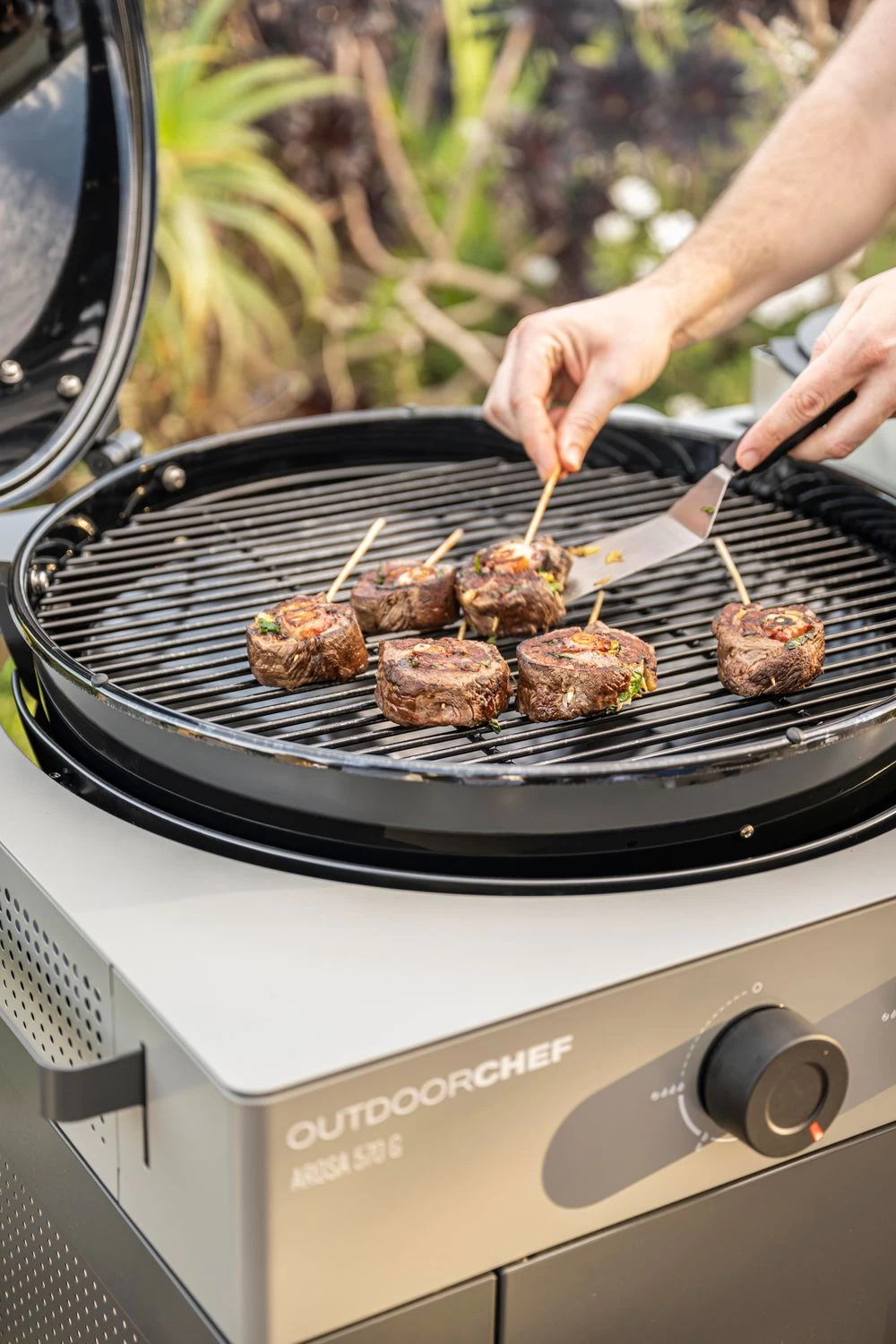 Outdoorchef Gas Kugelgrill Arosa 570 G Evo Grey Steel 9 Outdoorchef Gas Kugelgrill Arosa 570 G Evo Grey Steel – Bild 7
