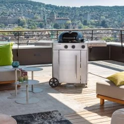 Outdoorchef Gas Kugelgrill Arosa 570 G Premium Steel Inkl. Seitenkocher -Günstiges Grill Geschäft Outdoorchef Arosa Premium Steel mood 2
