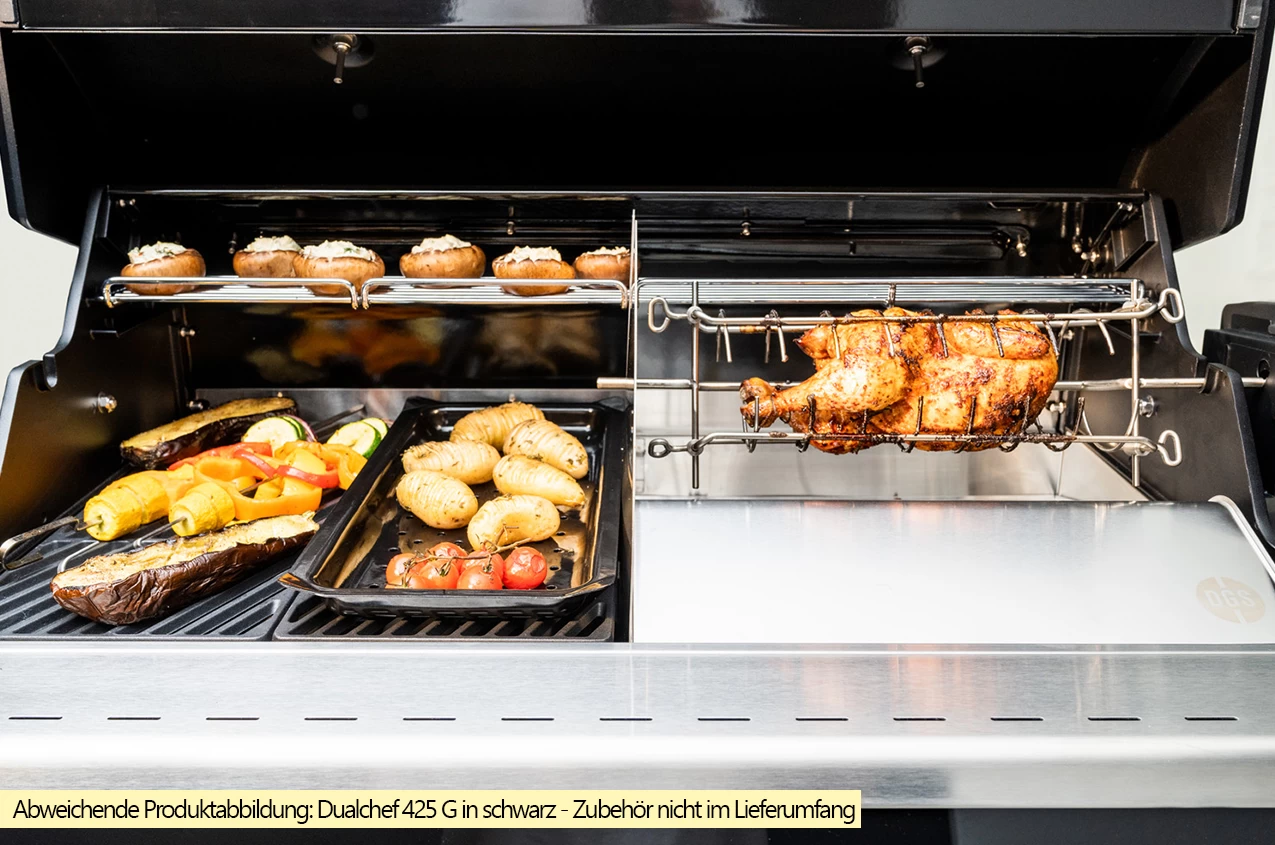 Outdoorchef Dualchef S 425 G Edelstahl Gasgrill Mit Seitenkocher 13 Outdoorchef Dualchef S 425 G Edelstahl Gasgrill Mit Seitenkocher – Bild 11