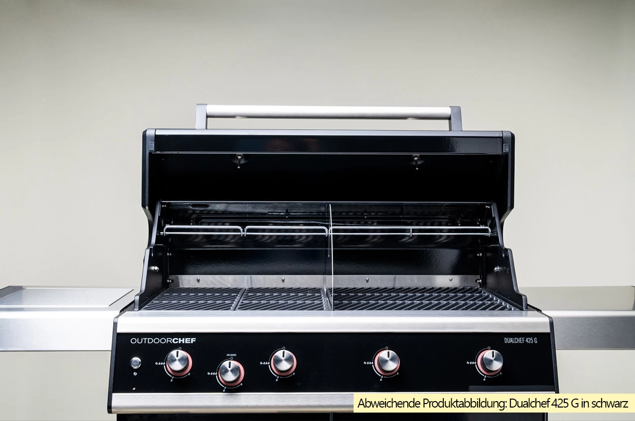 Outdoorchef Dualchef S 425 G Edelstahl Gasgrill Mit Seitenkocher 17 Outdoorchef Dualchef S 425 G Edelstahl Gasgrill Mit Seitenkocher – Bild 15
