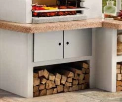 Palazzetti Gartenküche: Metalltüren, 78 Cm X 33 Cm, Edelstahl