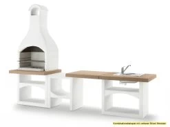 Palazzetti Outdoor Küche: Modul Grillkamin Brioni Inkl. Montagematerial -Günstiges Grill Geschäft Palazzetti Grillkamin Brioni Outdoor Kueche Kombi 2