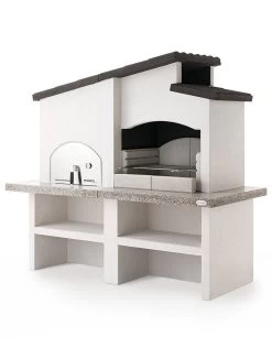 Palazzetti Grillkamin New Zealand 2 Mit Pizzaofen Inkl. Montagematerial -Günstiges Grill Geschäft Palazzetti Grillkamin New Zealand