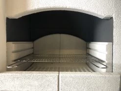 Palazzetti Grillkamin New Zealand 2 Mit Pizzaofen Inkl. Montagematerial -Günstiges Grill Geschäft Palazzetti New Zealand Feuerstelle Detail