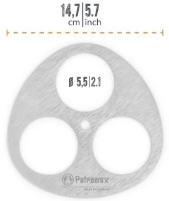 Petromax Dreibein-Ring Groß 8 Petromax Dreibein-Ring Groß -Günstiges Grill Geschäft Petromax Drebein Ring gross Abmessungen