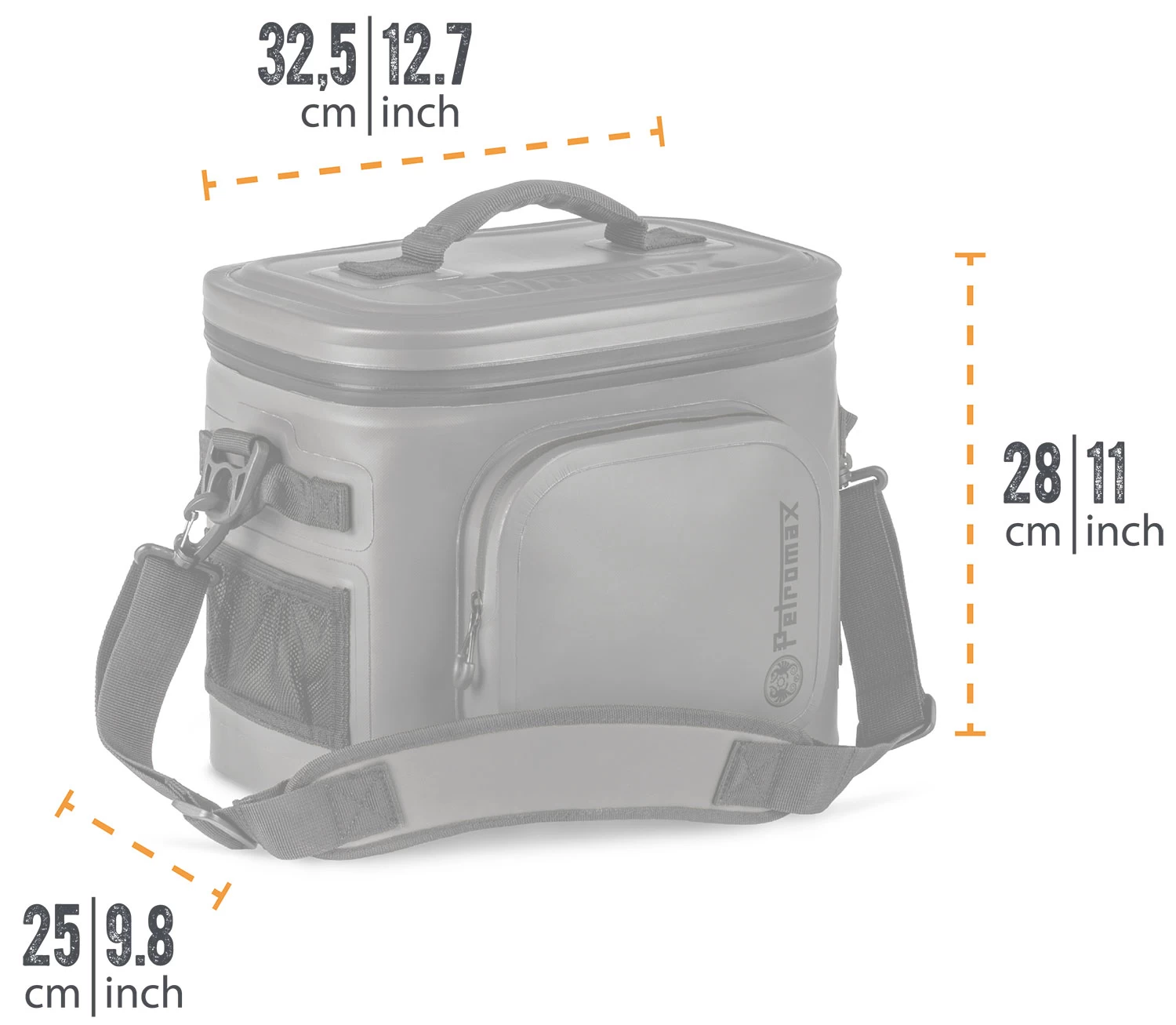 Petromax Kühltasche 8 Liter / Dunkelgrau 5 Petromax Kühltasche 8 Liter / Dunkelgrau – Bild 3