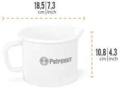 Petromax Emaille Milchtopf / 1000 Ml / Weiß 7 Petromax Emaille Milchtopf / 1000 Ml / Weiß -Günstiges Grill Geschäft Petromax Milchtopf Emaille 1000ml weiss Abmessungen