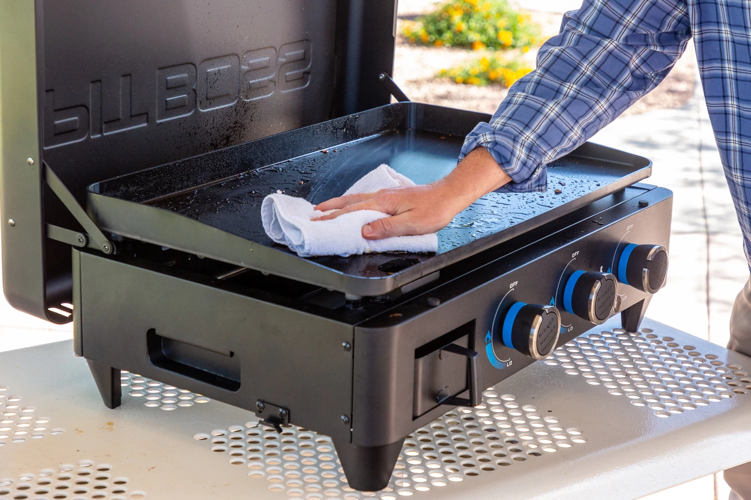 Pit Boss Plancha Grill Ultimate Plancha 3-Brenner - Mit Untergestell 18 Pit Boss Plancha Grill Ultimate Plancha 3-Brenner - Mit Untergestell – Bild 16