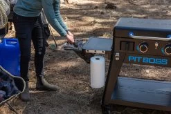 Pit Boss Plancha Grill Ultimate Plancha 2-Brenner - Mit Untergestell -Günstiges Grill Geschäft Pit Boss Planchagrill Ultimate 2 Brenner Halter Abfall