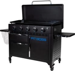 Pit Boss Planchagrill Ultimate Plancha 5-Brenner - Grillstation -Günstiges Grill Geschäft Pit Boss Planchagrill Ultimate 5 Brenner Schubladenschrank