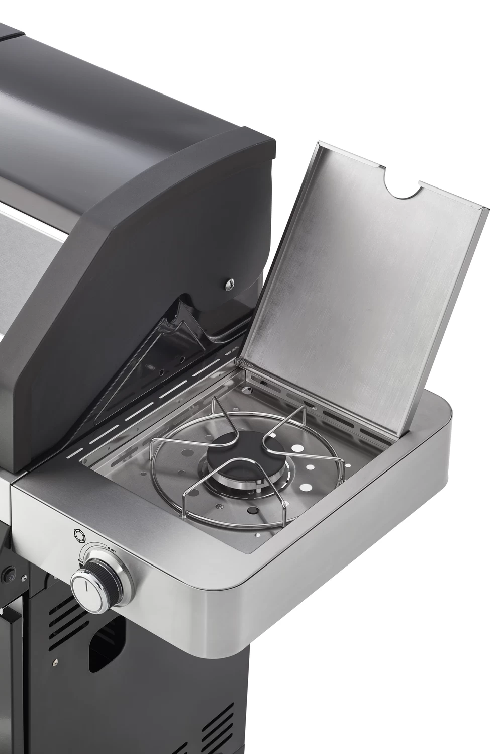 Rösle Gasgrill Videro G4-S VARIO+ Schwarz - Modell 2023 - X-DEAL Inkl. Abdeckhaube, Grillplatte Und Drehspieß 13 Rösle Gasgrill Videro G4-S VARIO+ Schwarz - Modell 2023 - X-DEAL Inkl. Abdeckhaube, Grillplatte Und Drehspieß – Bild 11