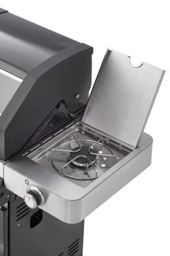Rösle Gasgrill Videro G4-S VARIO+ Schwarz - Modell 2023 Inkl. Abdeckhaube -Günstiges Grill Geschäft Roesle BBQ Station Seitenkocher Videro 2