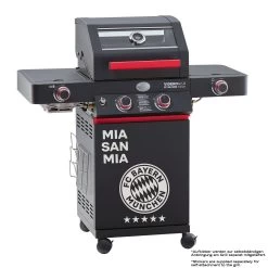 Rösle Videro G2-S VARIO+ Schwarz Gasgrill - FC Bayern Edition -Günstiges Grill Geschäft Roesle FC Bayern Grill Videro G2 S Aufkleber