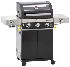 Rösle Gasgrill Videro G3-S VARIO+ Schwarz - Modell 2023 Inkl. Abdeckhaube