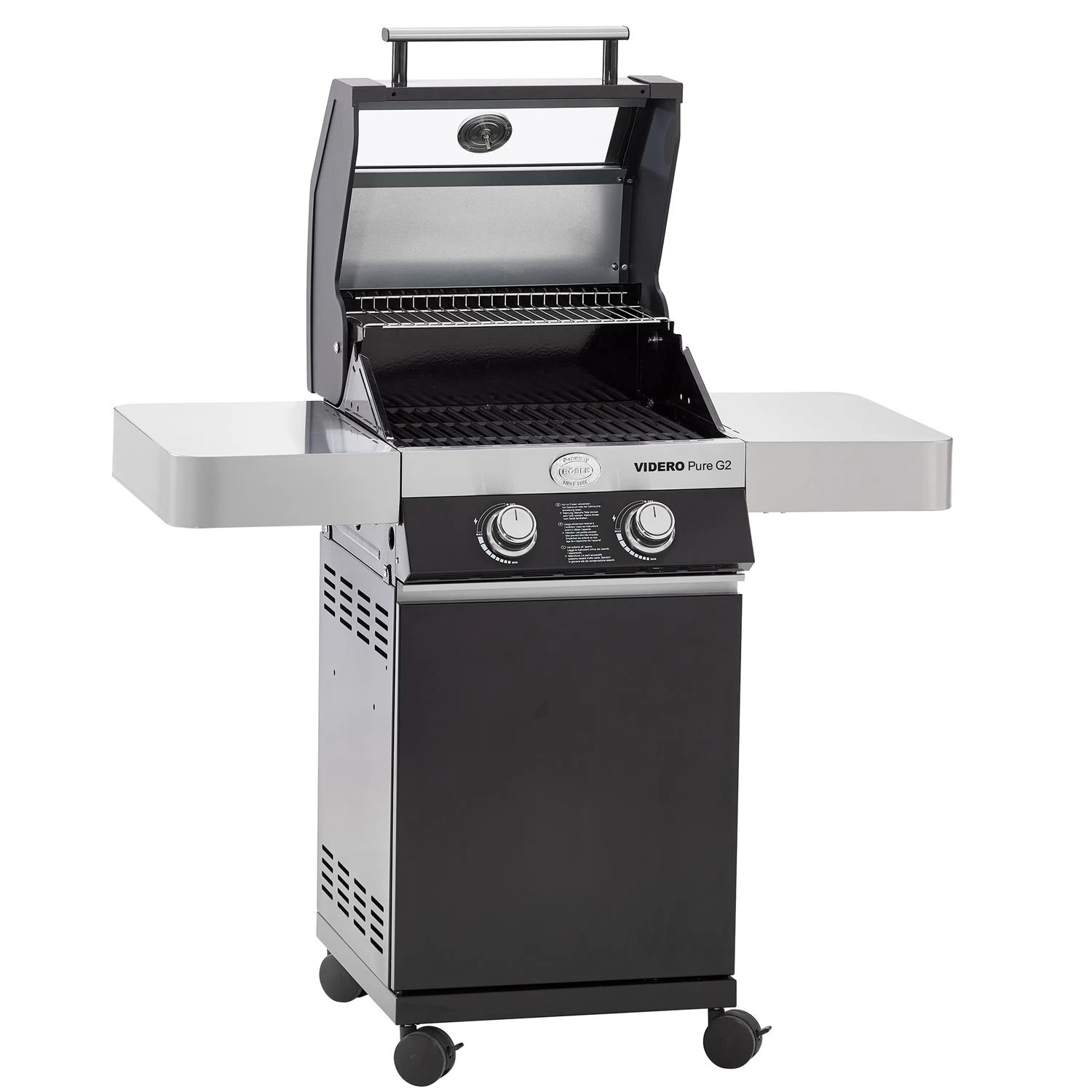Rösle Gasgrill Videro G2 Pure Schwarz 3 Rösle Gasgrill Videro G2 Pure Schwarz