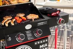 Rösle Videro G2-S VARIO+ Schwarz Gasgrill - FC Bayern Edition -Günstiges Grill Geschäft Roesle Videro G2 S FC Bayern Grill