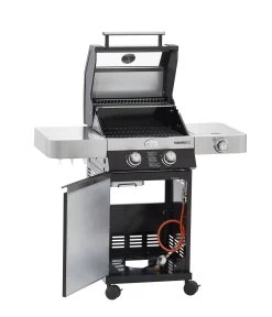 Rösle Gasgrill Videro G2 Schwarz - Modell 2022 Inkl. Abdeckhaube -Günstiges Grill Geschäft Roesle Videro G2 schwarz 25514