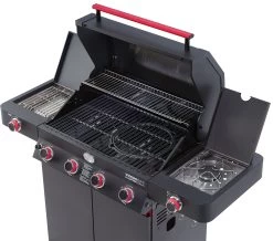 Rösle Videro G4-S VARIO+ Schwarz Gasgrill - FC Bayern Edition - Inkl. FC Bayern Abdeckhaube, Grillzange, Grillbürste Und Grillhandschuhe -Günstiges Grill Geschäft Roesle Videro G4 S FC Bayern Overview 1