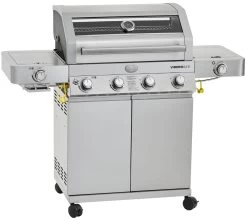 Rösle Edelstahl Gasgrill Videro G4-S VARIO+ - Limited Edition Modell 2023 Inkl. Abdeckhaube