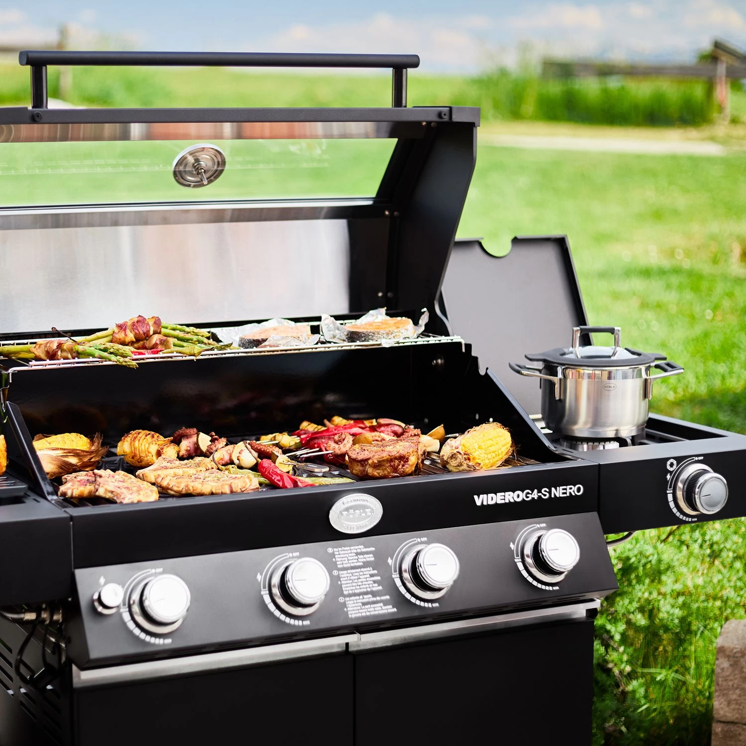 Rösle Gasgrill Videro G4-S Vario+ Nero Matt-schwarz - Modell 2023 13 Rösle Gasgrill Videro G4-S Vario+ Nero Matt-schwarz - Modell 2023 – Bild 11