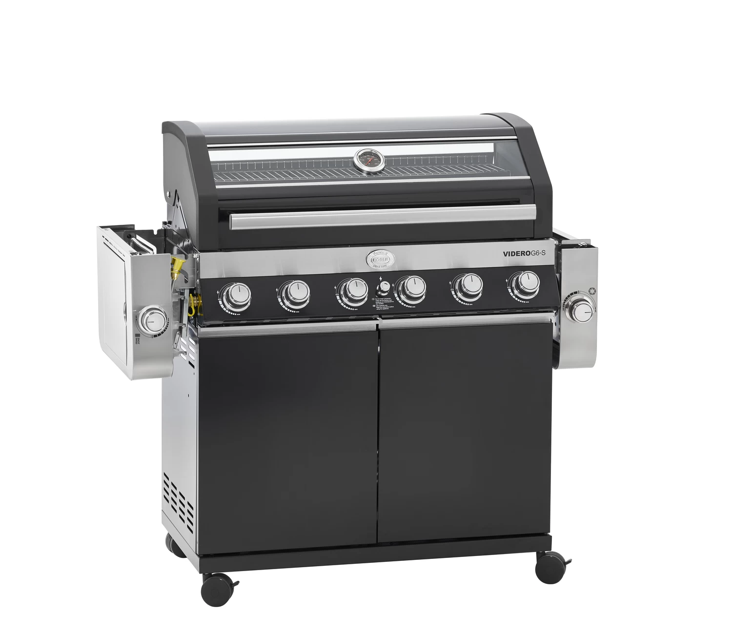 Rösle Gasgrill Videro G6-S VARIO+ Schwarz - Modell 2023 - Inkl. Abdeckhaube 8 Rösle Gasgrill Videro G6-S VARIO+ Schwarz - Modell 2023 - Inkl. Abdeckhaube – Bild 6