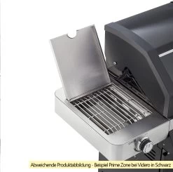 Rösle Edelstahl Gasgrill Videro G6-S VARIO+ - Limited Edition Modell 2023 - SMART Deal Inkl. Grillfürst Grill Control -Günstiges Grill Geschäft Roesle Videro Gasgrill Primezone Rost unten Beispiel 5