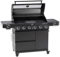 Rösle Gasgrill Videro Pro G6-S Vario+ Mattschwarz - Modell 2023