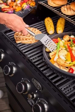 Rösle Gasgrill Videro Pro G6-S Vario+ Mattschwarz - Modell 2023 -Günstiges Grill Geschäft Roesle Videro Pro G6 S Grillflaeche Grillgut