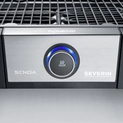 Severin Elektro Tischgrill SENOA Digital Boost - Boost Zone 500°C - 3.000 W -Günstiges Grill Geschäft Severin Elektrogrill Senoa pg8114 schalter 3
