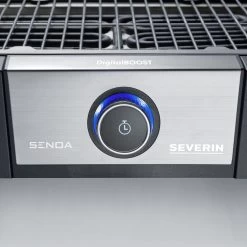 Severin Elektro Tischgrill SENOA Digital Boost - Boost Zone 500°C - 3.000 W -Günstiges Grill Geschäft Severin Elektrogrill Senoa pg8114 schalter 4