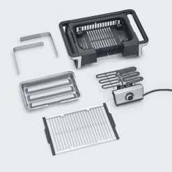 Severin Elektro Tischgrill SENOA Digital Boost - Boost Zone 500°C - 3.000 W -Günstiges Grill Geschäft Severin Elektrogrill Senoa pg8114 zerlegt