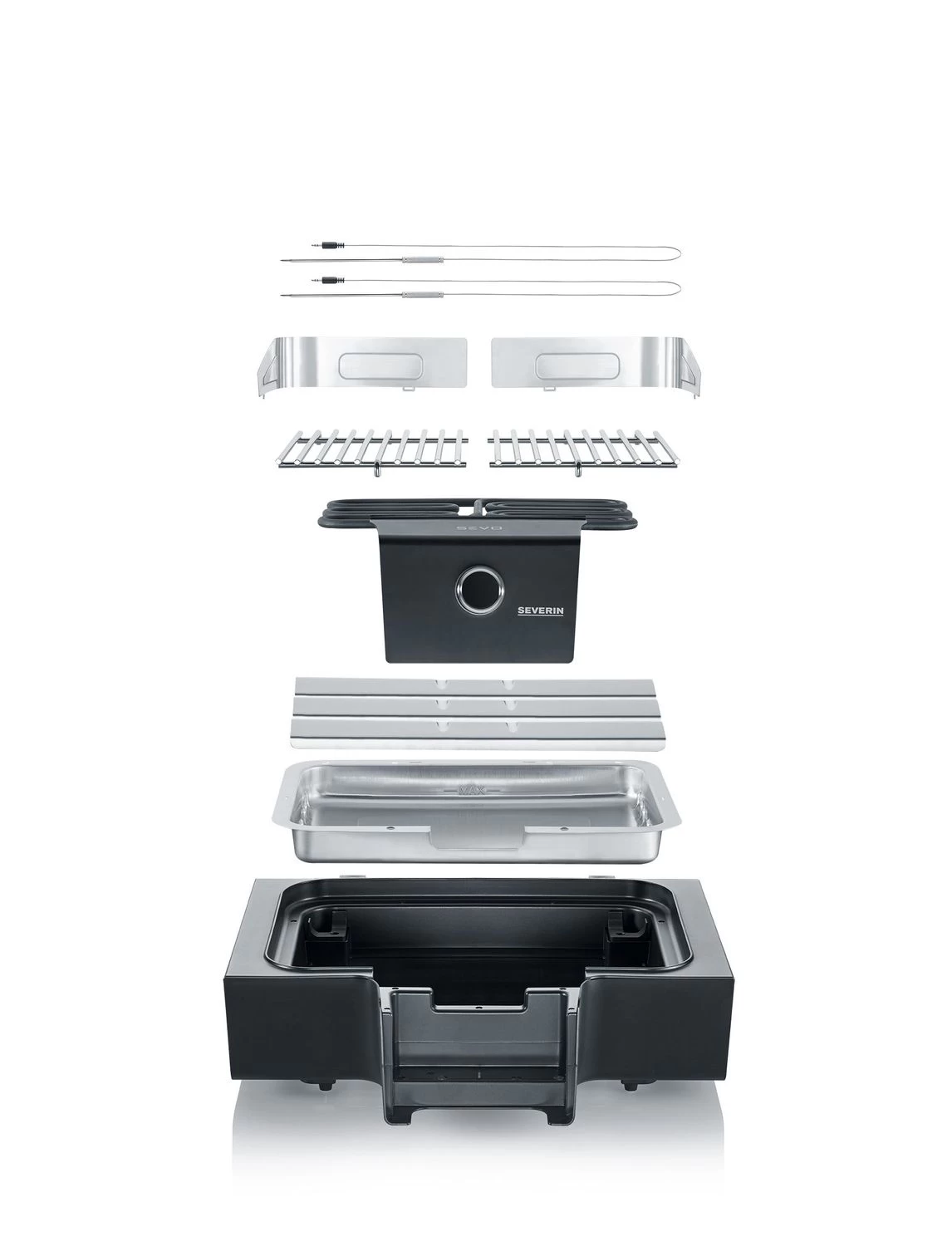 Severin Elektrogrill Tischgrill SEVO G - Boost Zone 500°C - 3.000 W 13 Severin Elektrogrill Tischgrill SEVO G - Boost Zone 500°C - 3.000 W – Bild 11