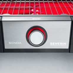 Severin Elektro Tischgrill SENOA Boost - Boost Zone 500°C - 3.000 W 13 Severin Elektro Tischgrill SENOA Boost - Boost Zone 500°C - 3.000 W -Günstiges Grill Geschäft Severin Senoa boost s PG8113 Drehknopf beleuchtet rot