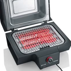 Severin Elektrogrill SEVO Smart Control GT - Boost Zone 500°C - Mit Deckel - 3.000 W 14 Severin Elektrogrill SEVO Smart Control GT - Boost Zone 500°C - Mit Deckel - 3.000 W -Günstiges Grill Geschäft Severin Sevo Smart Control GT PG8138 Boostzone