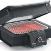 Severin Elektrogrill SEVO Smart Control GT - Boost Zone 500°C - Mit Deckel - 3.000 W -Günstiges Grill Geschäft Severin Sevo Smart Control GT PG8138 leicht geoeffnet
