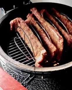 The Bastard Keramikgrill Classic Large - Complete - Schwarz Glänzend - Modell 2023 18 The Bastard Keramikgrill Classic Large - Complete - Schwarz Glänzend - Modell 2023 -Günstiges Grill Geschäft The Bastard Classic Large Keramikgrill Rippchen