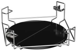 The Bastard Keramikgrill Urban XL - Complete - Schwarz Matt - Modell 2023 -Günstiges Grill Geschäft The Bastard Multilevel Cooking System XL Plate Setter BB840