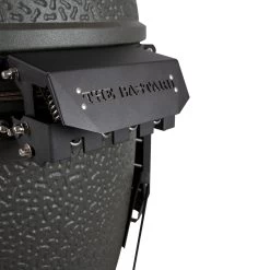 The Bastard Keramikgrill VX Large - Solo - Schwarz Matt - Modell 2023 -Günstiges Grill Geschäft The Bastard VX Large Detail Deckelschanier