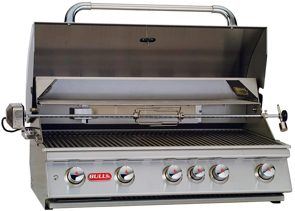 BULL Brahma Gasgrill - Einbaugrill Mit Backburner Und Rotisserie 3 BULL Brahma Gasgrill - Einbaugrill Mit Backburner Und Rotisserie