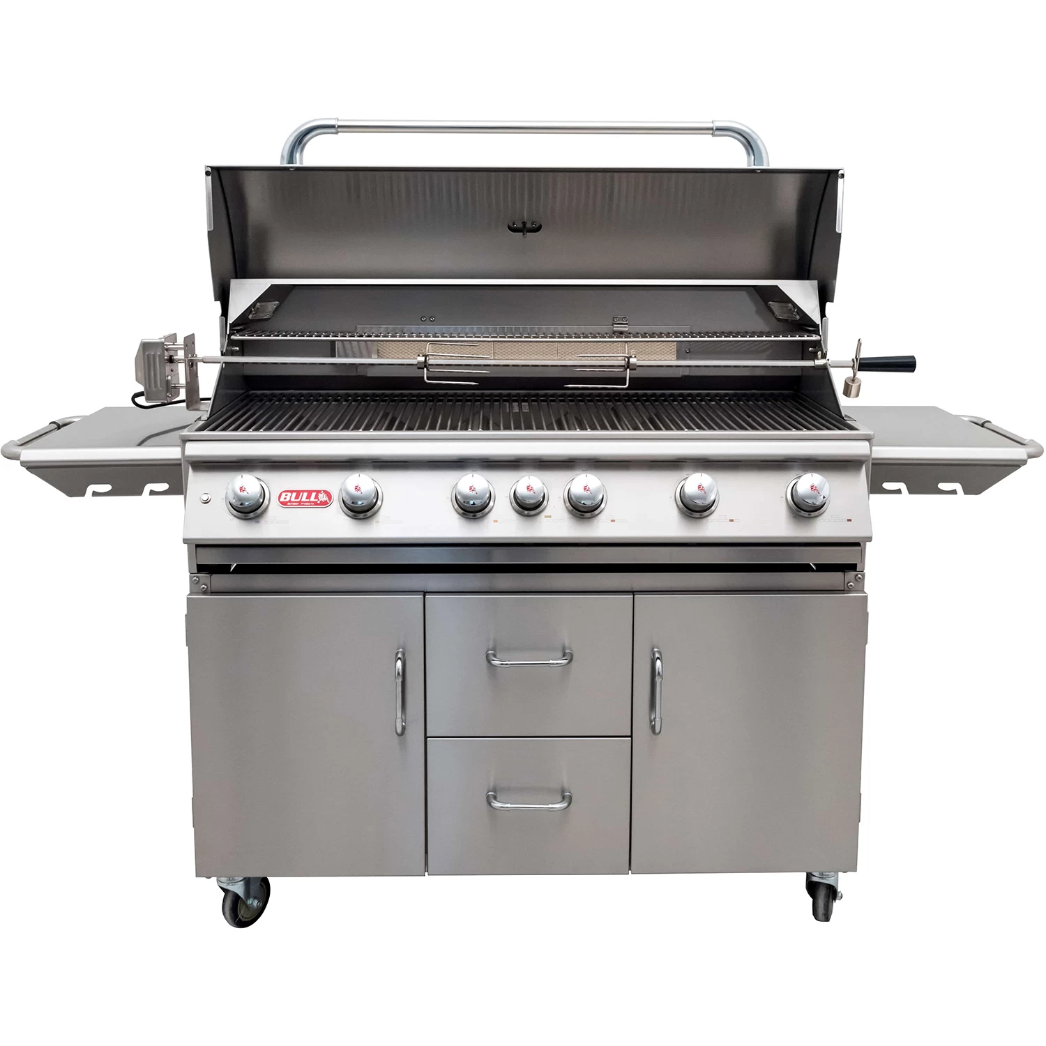 BULL Diablo - Gasgrill Mit Infrarot Backburner Und Rotisserie 3 BULL Diablo - Gasgrill Mit Infrarot Backburner Und Rotisserie