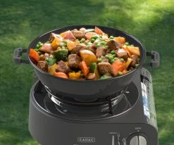 CADAC Camping Gasgrill Safari Chef 30 Compact Lite - Kartuschenbetrieb -Günstiges Grill Geschäft cadac safari chef 30 gasgrill deckel topf