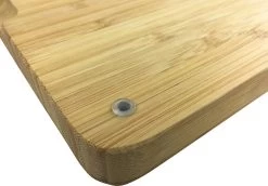 Grillfürst Bambus Schneidebrett Groß 50 X 30 Cm Bambus -Günstiges Grill Geschäft grillfuerst schneidebrett gross fuesse