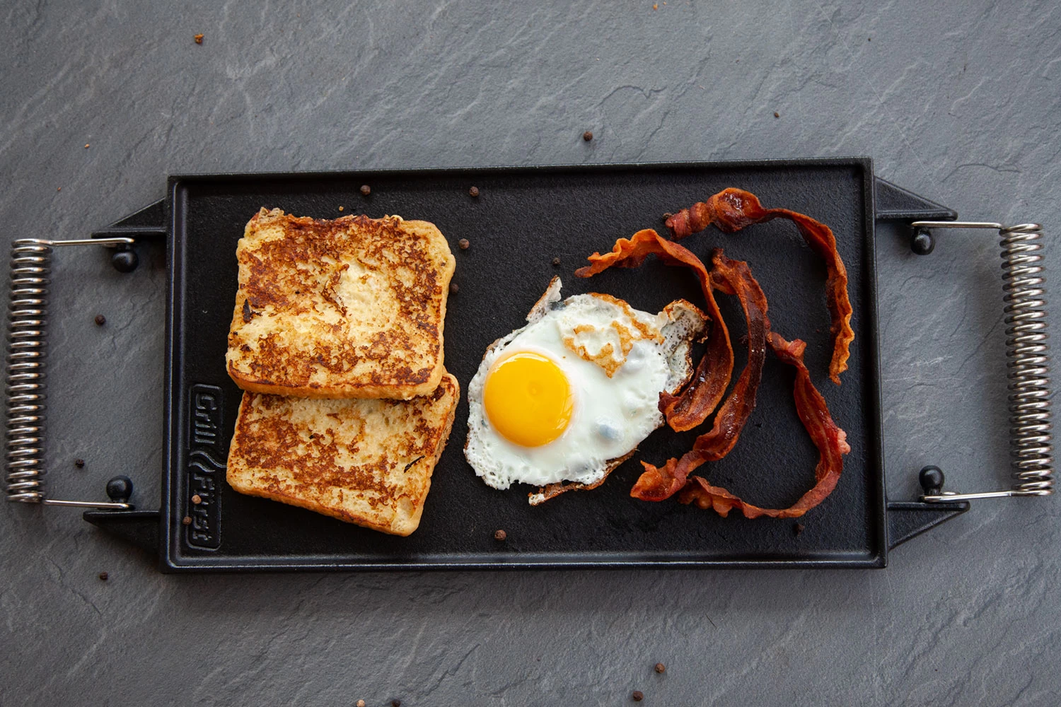 Grillfürst Universal Grillplatte / Wendeplatte Aus Gusseisen 35 X 20 Cm 4 Grillfürst Universal Grillplatte / Wendeplatte Aus Gusseisen 35 X 20 Cm – Bild 2