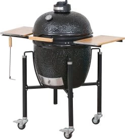 Monolith Grill Basic - MIT Gestell Und Seitentischen -Günstiges Grill Geschäft monolith basic classic ablagen 201000 black