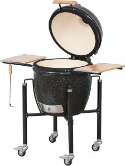 Monolith Grill Basic - MIT Gestell Und Seitentischen -Günstiges Grill Geschäft monolith classic basic offen 201000 black