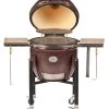 Monolith Grill LeChef Red Mit Gestell Und Seitentischen MG23R - Set - Auslaufmodell -Günstiges Grill Geschäft monolith lechef gestell offen 201030