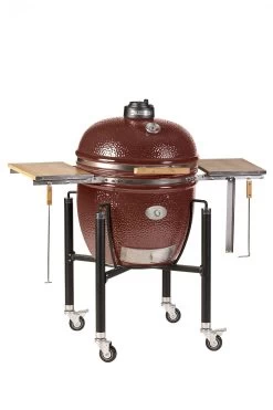 Monolith Grill LeChef Red Mit Gestell Und Seitentischen MG23R - Set - Auslaufmodell -Günstiges Grill Geschäft monolith lechef gestell seitlich 201030