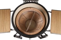 Monolith Grill LeChef Red Mit Gestell Und Seitentischen MG23R - Set - Auslaufmodell -Günstiges Grill Geschäft monolith lechef geteilter kohlekorb 201030