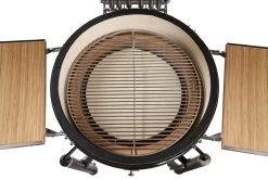 Monolith Grill LeChef Red Mit Gestell Und Seitentischen MG23R - Set - Auslaufmodell -Günstiges Grill Geschäft monolith lechef innenaufbau 201030 black